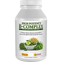 Andrew Lessman High Potency B-Complex 360 Capsules - with High Levels of Folate Complex & Biotin, Promotes Cellular Growth, Energy, Immune Function, Detoxification, Fat Metabolism & More