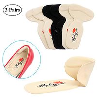 Heel Cushion Insole 3 Pairs, Back Heel Pads for High Heels Blisters
