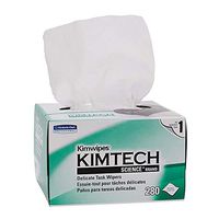 Kimberly-Clark Professional : KIMWIPES Ex-L Delicate Task Wipes, Cloth, 4-1/2 x 8-1/2, 280 per Box -:- Sold as 2 Packs of - 280 - / - Total of 560 Each