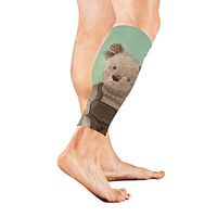 Leg Sleeve Teddy Bear Calf Sleeves 1 Pair for Men/Women Running/Cycling/Maternity/Travel/Ourdoor Activities