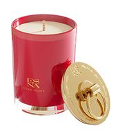 ESNA HOME 8.8oz Scented Soy Candle, Crafted with Hand-Poured Natural Soy Wax with Concentrated Champagne & Whipped Cream Fragrance with an 18K Gold Coated Metal Lid, 50 Hour Burn Time - Perfect Gift