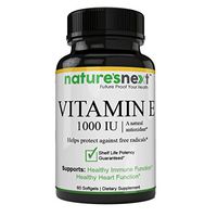 Impressive Proven Antioxidant Vitamin E 1000, Powerful, Pure & EFFICIENT Non-GMO Vitamin E 1,000 IU Remarkable Formulation, Real Results