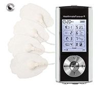 FDA Cleared TENS Unit HM8GL (Silver) HealthmateForever 8 Modes Back Pain and Rehabilitation, electroTHERAPY Pain Relief Device for Electrotherapy Pain Management