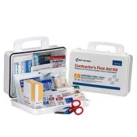 25 Person Contractor ANSI A+ First Aid Kit, Plastic Case Type III - OSHA Compliant 2018 First Aid Kit for Contractors Emergency Kit…