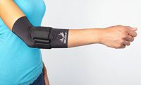 BIOSKIN Tennis Elbow Brace - Elbow Compression Sleeve with Support Strap and Gel Pad - for Tennis Elbow and Golfer's Elbow and Tendinitis (XX-Large)