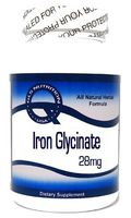 Iron Glycinate 28mg 100 Capsules ^GLS