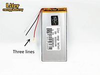 3 Lines 3.7V 300mAh 3253108 Lithium Polymer Ion Rechargeable Battery Lithium Polymer Li-Po Battery for MP4 GPS MP3 Bluetooth Stereo DIY Gift