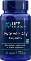 Life Extension Two Per Day (High Potency Multivitamin & Mineral Supplement), 120 Capsules