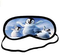 Cute Penguins Sleeping Mask Sleeping Eye Cover Great for Travel Rest - Independence Day Gift