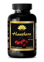 Cardiovascular Supplement - Hawthorn Extract 665MG - Dietary Supplements - Hawthorn Berry Extract - 1 Bottle (120 Capsules)