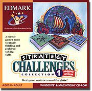 Edmark Strategy Challenges Collection 1 - Around the World for Windows for Age - 8 to Adult (Catalog Category: PC Games / Strategy)