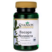 Swanson Bacopa Monniera 10:1 Extract 50 Milligrams 90 Capsules