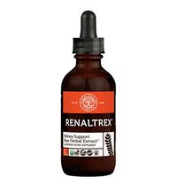 Global Healing Center Renaltrex, Organic Kidney and Urinary Support, Liquid Raw Herbal Extract with Cranberry, Horsetail and Uva Ursi, Enhanced with Shilajit, 2 Fl Oz