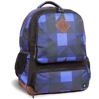 J World New York Lombard, Block Navy, One Size