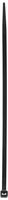 Pro Tie B8SD100 8-Inch Standard Duty Cable Tie, UV Black Nylon, 100-Pack