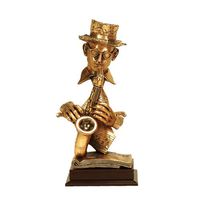 Music Treasures - Saxophone Player Sculpture