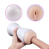 Siminey Automatic Põckët Püssý Lifelike Girl Skin Waterproof Flexible Massage Toy