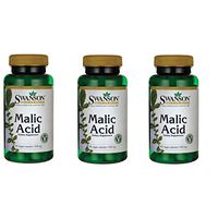 Swanson Malic Acid 600 Milligrams 100 Veg Capsules 3 Pack