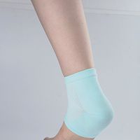 OPPO Medical 6790 Pair of Blue Gel Heel Socks, 1 Size