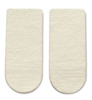 HAPAD 3/4 Length Heel Wedges, Medium, 3x7/16 inch, case of 12 pairs