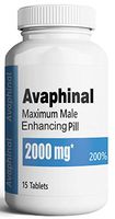 Avaphinal Premium Maximum Male Enhancement Pills - Pump Enhancing Alpha Male Booster for Men - Increase Size, Drive, Stamina & Endurance – 2000 mg