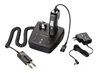 Plantronics 92900-01 Cordless PTT (Push-to-Talk) Headset Adapter, Black