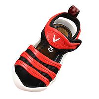 Lurryly Sandals for Girls 3.5,Sandals for Girls of Middle Heels Size 3,Sneakers for Girls with Lights,Black Ballet Slippers for Girls,Boots for Girls with Lights,Red,Recommended Age:5.5-6Years,US:12C