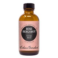Edens Garden Rose Bergamot Essential Oil Synergy Blend, 100% Pure Therapeutic Grade (Highest Quality Aromatherapy Oils- Aphrodisiac & Skin Care), 118 ml