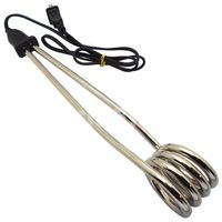 Simply Silver - 11" Stainless Steel 1350W-110V Water Heater Portable Electric Boiler Immersion