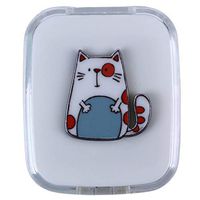Essencedelight Contact Lens Holder Cute Animal Storage Box Container Case Portable Eye Care Kit for Women Men Outdoor Travel