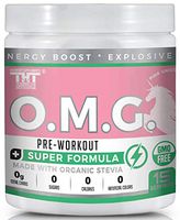 OMG Preworkout Drink for Men and Women with Electrolytes, Organic Caffeine and Organic Stevia| Scientifically Crafted Boost Energy, Stamina, Mental Clarity, Focus and Performance