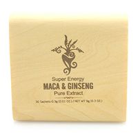 LeCharm Super Energy Maca and Ginseng Pure Herbal Extract 100% Natural 30-Pack (Maca & Ginseng)