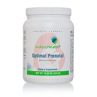 Seeking Health | Optimal Prenatal Protein Powder | Vanilla | Vegetarian Prenatal Supplement | Prenatal Vitamins | 15 Servings