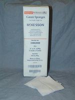 MCK33802000 - Mckesson Brand Sponge Dressing Medi-Pak Performance Plus Cotton Gauze 8-Ply 3 X 3 Inch Square