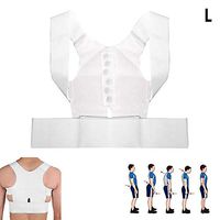 Magnetic Posture Support Corrector Brace Therapy Comfort Shoulder Back Relief L