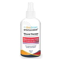 SkinSmart Wound Therapy Safely Removes Bacteria so Wounds Can Heal, 8 Ounce Clear Spray