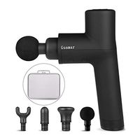 Personal Percussion Massage Gun - Deep Tissue Massager for Muscle Pain Relief and Enhanced Recovery for Athletes - Ultra Quiet, Powerful 5 Speed High-Intensity Vibration(Black)