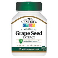 21st Century Grape Seed Extract Veg Capsules, 60 Count