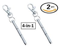 AM Landen 2 Pieces Premium Quality 4-in-1 Eyeglasses Screwdriver Cellular Phones Watches