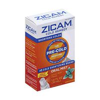 Zicam Cold Remedy Arctic Mint Oral Mist, 1 Fl Oz: Clinically Proven to shorten colds when taken at the first sign of symptoms, homeopathic