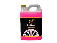 BioTech Acid Wheel Cleaner, Chrome Cleaner, Metal Cleaner, Stain Remover, Industrial Strength Acid, Highly Concentrated, Heavy on Dirt, Grease, Grime (128 oz)