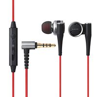 ELECOM Hires corresponding Stereo Headphones (with Microphone) Kanarutaipu 12.5mm Driver CH2000 Silver EHP-CH2000SSV