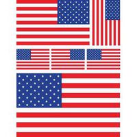 Patriotic American 12X17