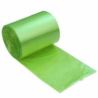 Kekow 3 Gallon Small Garbage Bags, Green, 125 Counts