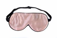 Silky Affection – Handmade Natural Silk Sleep Mask | Lightweight and Adjustable – for Shift Workers, Travelers, Beauty Sleep | Dusty Rose