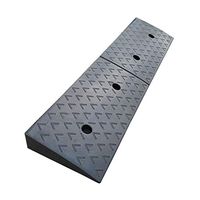Rubber Car Ramps, Car Stroller Locomotive Bicycle Mat- Car Repair Shop Store Garage Ramps Damping Pad Vehicle Ramps (Color : Black)