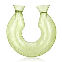 U-Shaped Hot Water Bag,Hot Water Bottle Premium Rubber for Cramps and Pain Relief with Covers Quick Pain Relief and Comfort Essential Winter Products