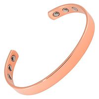 MAGNETJEWELRYSTORE Copper Magnetic Therapy Bracelet High Power Band
