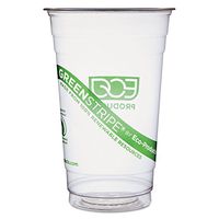 Eco-Products EPCC20GS GreenStripe Renewable & Compostable Cold Cups - 20oz, 50/PK, 20 PK/CT