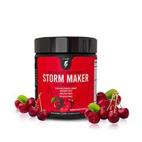 Inno Supps Storm Maker Pre Workout - Long Lasting Energy, Organic Caffeine & Yerba Mate, Dynamine, L-Citruline, Ashwagandha, Spectra, No Artificial Sweeteners, Vegan (Midnight Black Cherry)